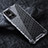 Silicone Transparent Frame Case Cover 360 Degrees AM4 for Realme GT Neo3 5G Gray