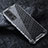 Silicone Transparent Frame Case Cover 360 Degrees AM4 for Vivo iQOO Z3 5G Gray