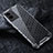 Silicone Transparent Frame Case Cover 360 Degrees AM4 for Vivo T2x 5G Gray