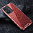 Silicone Transparent Frame Case Cover 360 Degrees AM4 for Vivo Y35 5G