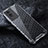 Silicone Transparent Frame Case Cover 360 Degrees AM4 for Vivo Y74s 5G Gray