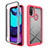 Silicone Transparent Frame Case Cover 360 Degrees for Motorola Moto E40