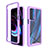 Silicone Transparent Frame Case Cover 360 Degrees for Motorola Moto Edge (2021) 5G