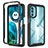 Silicone Transparent Frame Case Cover 360 Degrees for Motorola Moto Edge (2022) 5G