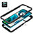 Silicone Transparent Frame Case Cover 360 Degrees for Motorola Moto Edge (2022) 5G