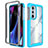 Silicone Transparent Frame Case Cover 360 Degrees for Motorola Moto Edge Plus (2022) 5G