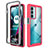 Silicone Transparent Frame Case Cover 360 Degrees for Motorola Moto Edge S30 5G