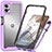 Silicone Transparent Frame Case Cover 360 Degrees for Motorola Moto G32