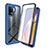 Silicone Transparent Frame Case Cover 360 Degrees for Oppo Reno5 Lite