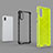 Silicone Transparent Frame Case Cover 360 Degrees for Samsung Galaxy A02