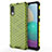 Silicone Transparent Frame Case Cover 360 Degrees for Samsung Galaxy M02