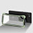 Silicone Transparent Frame Case Cover 360 Degrees for Samsung Galaxy Note 10 Lite Matcha Green