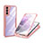 Silicone Transparent Frame Case Cover 360 Degrees for Samsung Galaxy S21 FE 5G