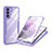 Silicone Transparent Frame Case Cover 360 Degrees for Samsung Galaxy S21 FE 5G