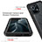 Silicone Transparent Frame Case Cover 360 Degrees for Xiaomi Mi 11 5G