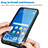 Silicone Transparent Frame Case Cover 360 Degrees for Xiaomi Mi 12S 5G