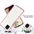 Silicone Transparent Frame Case Cover 360 Degrees JX1 for Samsung Galaxy A12