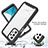 Silicone Transparent Frame Case Cover 360 Degrees JX1 for Samsung Galaxy A23 5G