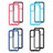 Silicone Transparent Frame Case Cover 360 Degrees JX1 for Samsung Galaxy A33 5G