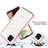 Silicone Transparent Frame Case Cover 360 Degrees JX1 for Samsung Galaxy F12