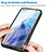 Silicone Transparent Frame Case Cover 360 Degrees M01 for Xiaomi Mi 11 Lite 4G