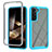 Silicone Transparent Frame Case Cover 360 Degrees M02 for Samsung Galaxy S24 5G