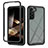 Silicone Transparent Frame Case Cover 360 Degrees M02 for Samsung Galaxy S24 5G