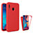 Silicone Transparent Frame Case Cover 360 Degrees MJ1 for Samsung Galaxy A20