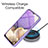 Silicone Transparent Frame Case Cover 360 Degrees MJ1 for Samsung Galaxy M32 5G