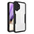 Silicone Transparent Frame Case Cover 360 Degrees MJ1 for Samsung Galaxy M32 5G