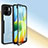 Silicone Transparent Frame Case Cover 360 Degrees MJ1 for Xiaomi Poco C50