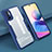 Silicone Transparent Frame Case Cover 360 Degrees MJ1 for Xiaomi POCO M3 Pro 5G