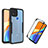 Silicone Transparent Frame Case Cover 360 Degrees MJ1 for Xiaomi Redmi 9 Activ