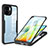 Silicone Transparent Frame Case Cover 360 Degrees MJ1 for Xiaomi Redmi A1