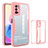 Silicone Transparent Frame Case Cover 360 Degrees MJ1 for Xiaomi Redmi Note 10T 5G