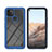 Silicone Transparent Frame Case Cover 360 Degrees YB1 for Google Pixel 5a 5G