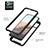 Silicone Transparent Frame Case Cover 360 Degrees YB1 for Google Pixel 5a 5G