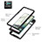 Silicone Transparent Frame Case Cover 360 Degrees YB1 for Google Pixel 7a 5G