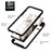 Silicone Transparent Frame Case Cover 360 Degrees YB1 for Google Pixel 8 5G