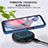 Silicone Transparent Frame Case Cover 360 Degrees YB1 for Motorola Moto G Stylus (2023) 4G