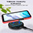Silicone Transparent Frame Case Cover 360 Degrees YB1 for Motorola Moto G53j 5G