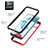 Silicone Transparent Frame Case Cover 360 Degrees YB1 for Realme C21Y