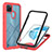 Silicone Transparent Frame Case Cover 360 Degrees YB1 for Realme C25Y