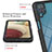 Silicone Transparent Frame Case Cover 360 Degrees YB1 for Samsung Galaxy A12 Nacho