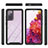 Silicone Transparent Frame Case Cover 360 Degrees YB1 for Samsung Galaxy S20 FE 4G