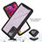 Silicone Transparent Frame Case Cover 360 Degrees YB1 for Samsung Galaxy S20 FE 4G