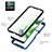 Silicone Transparent Frame Case Cover 360 Degrees YB1 for Xiaomi Poco X5 5G