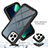 Silicone Transparent Frame Case Cover 360 Degrees YB2 for Apple iPhone 13 Pro