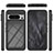 Silicone Transparent Frame Case Cover 360 Degrees YB2 for Google Pixel 8 Pro 5G