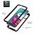 Silicone Transparent Frame Case Cover 360 Degrees YB2 for Motorola Moto G10 Power